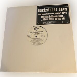 Backstreet Boys "Everybody" (Backstreet's Back) remixes 12inch 33 1/3 RPM